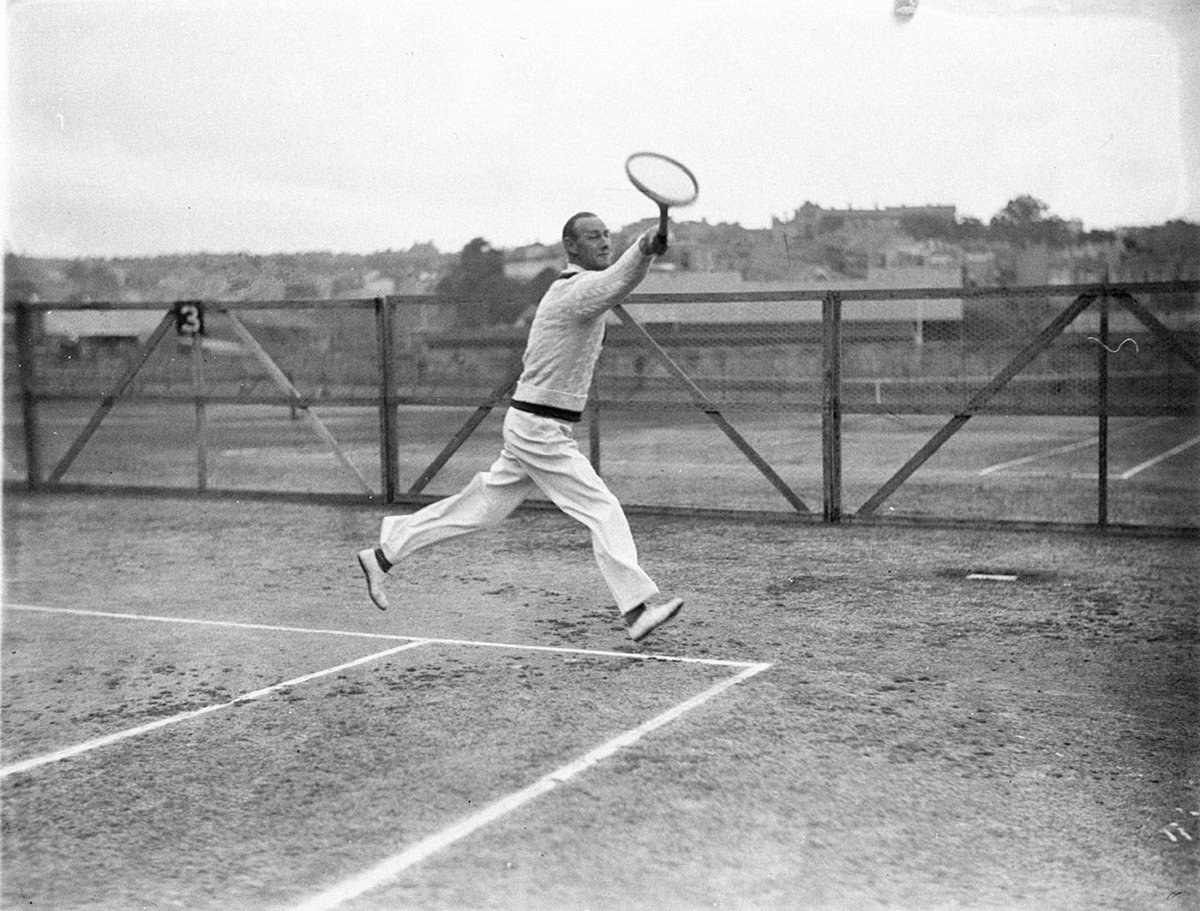 Former Australian tennis champion JO Anderson (c. 1934)