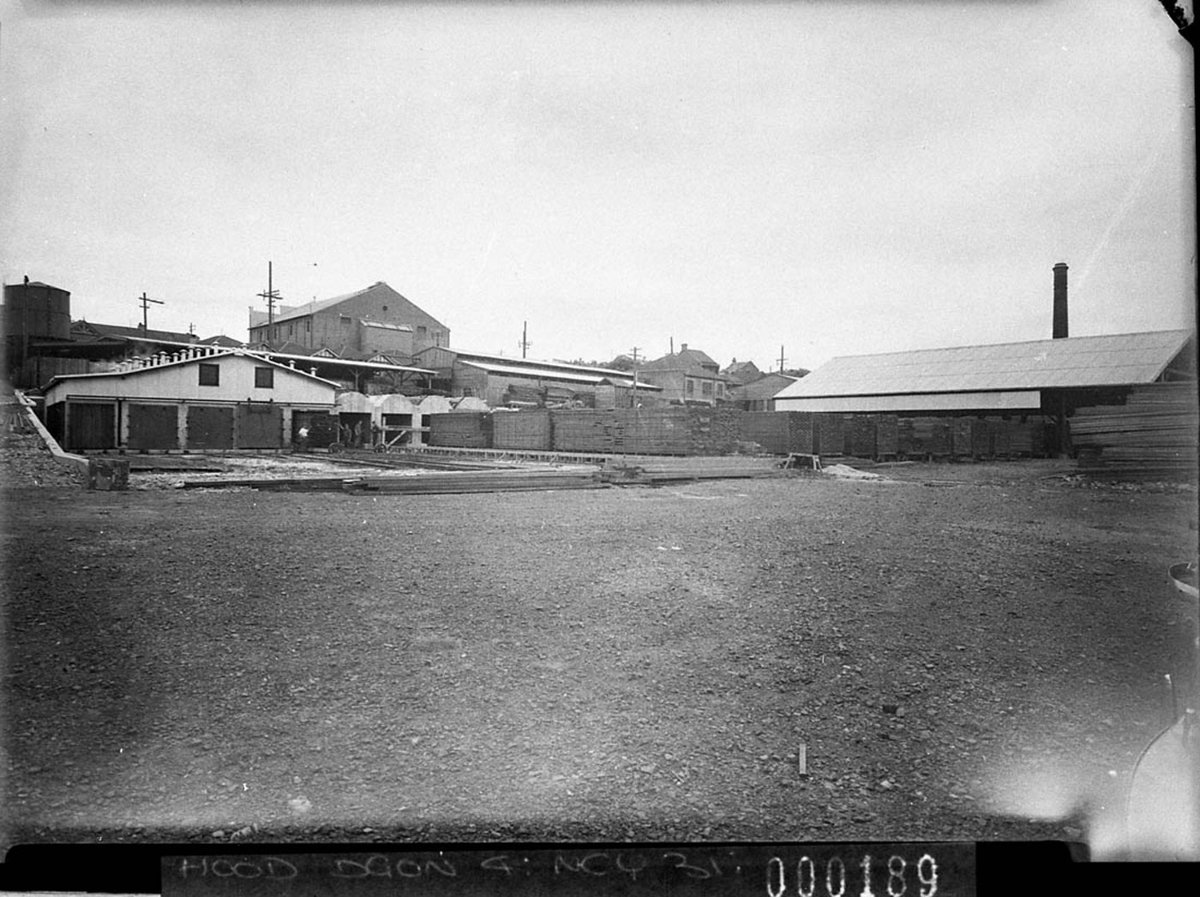 General view of the whole yard (1940)