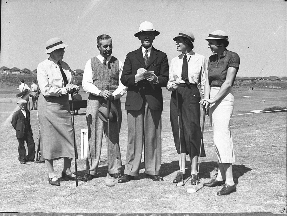 Golf foursomes (c. 1936)