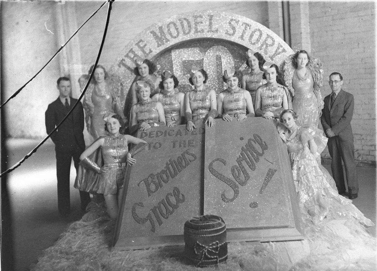 Grace Brothers celebration The Model Story dedicated to the Brothers Grace Service 18851935 Golden Anniversary