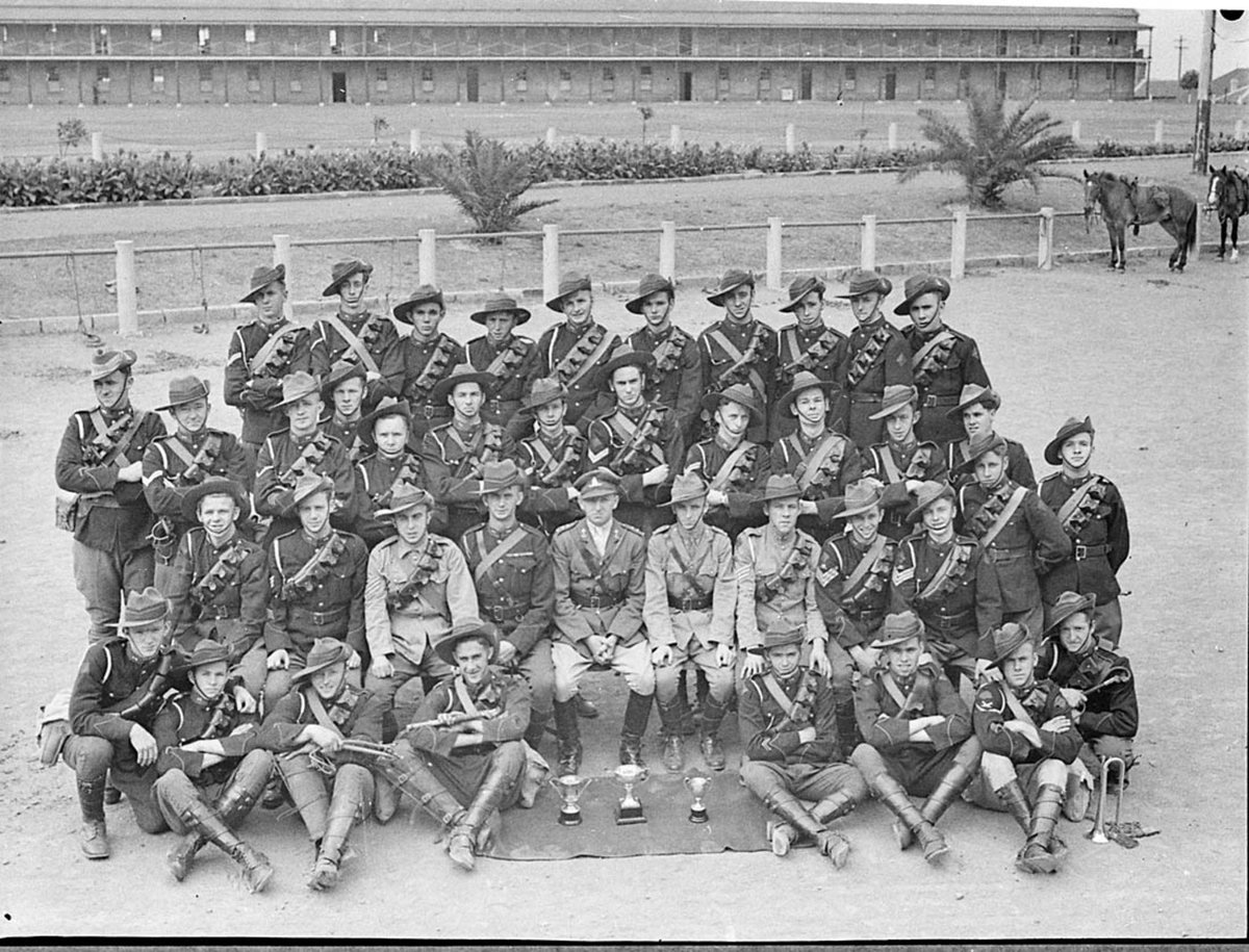 Group at Victoria Barracks, Paddington (1940)