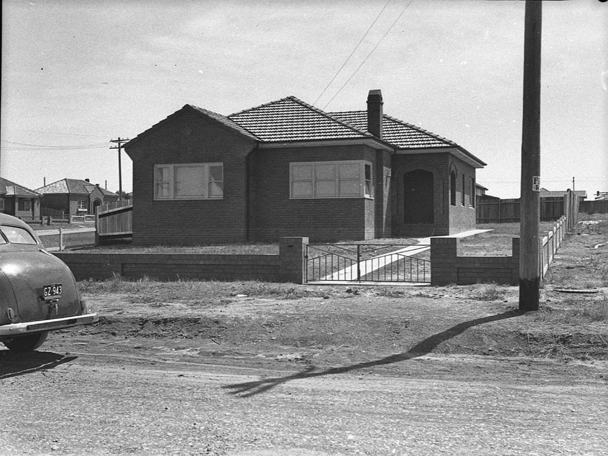 Houses Five Dock taken for Mr Ashton Builder magazine (1941)