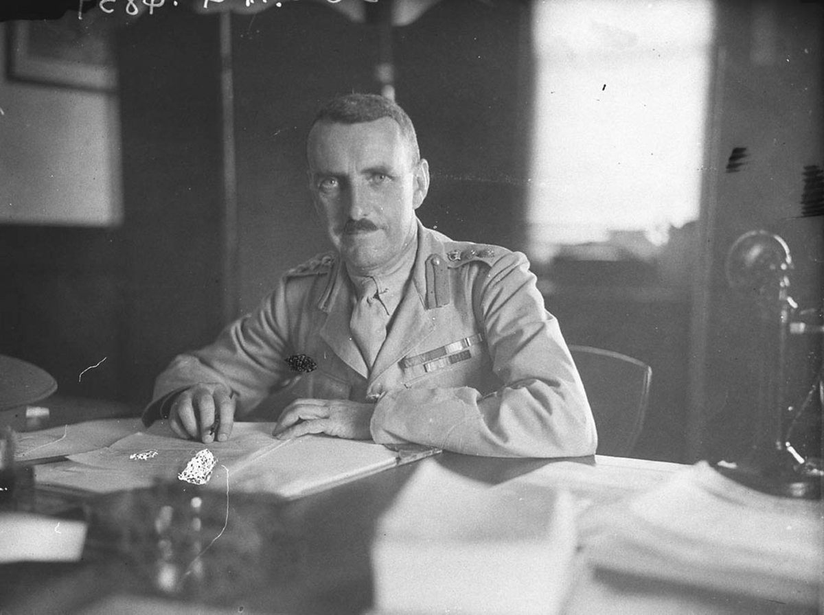 In his office (c. 1935)