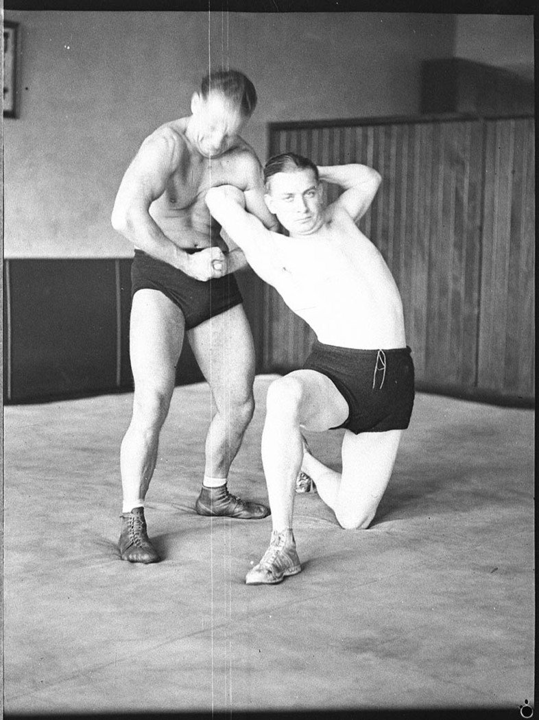 Interior of Withrows Gym (1937)