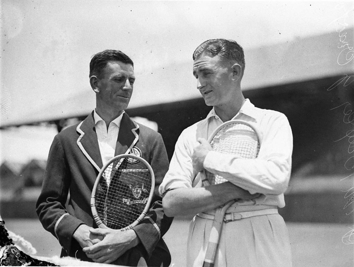 JM Bayley and Jack Crawford (c. 1930)