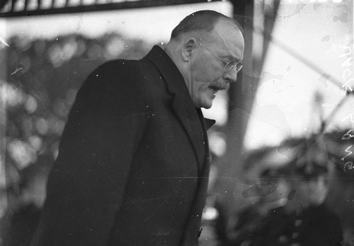 Jack Lang speaking, Moore Park (1934)