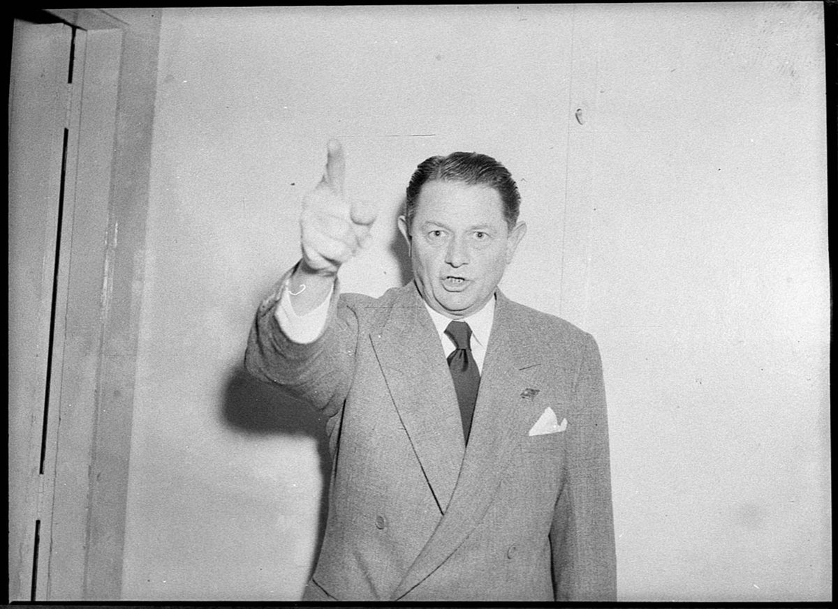 Joe Arthur at Adamstown (1954)