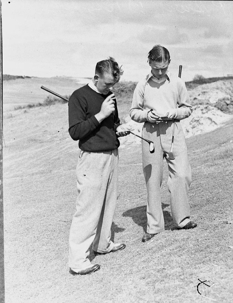 Junior golf championship La Perouse taken for Golf in Australia (1937)