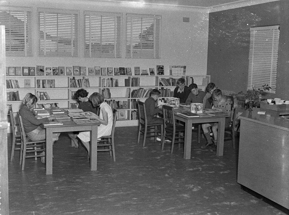 Lake Library, by Sam Hood (1955)