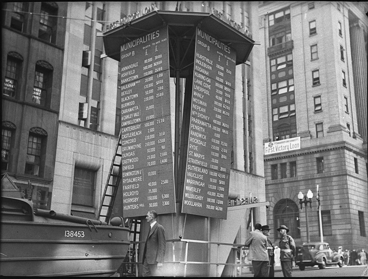 Loan Council Martin Place for Rod Gurr (c. 1943)