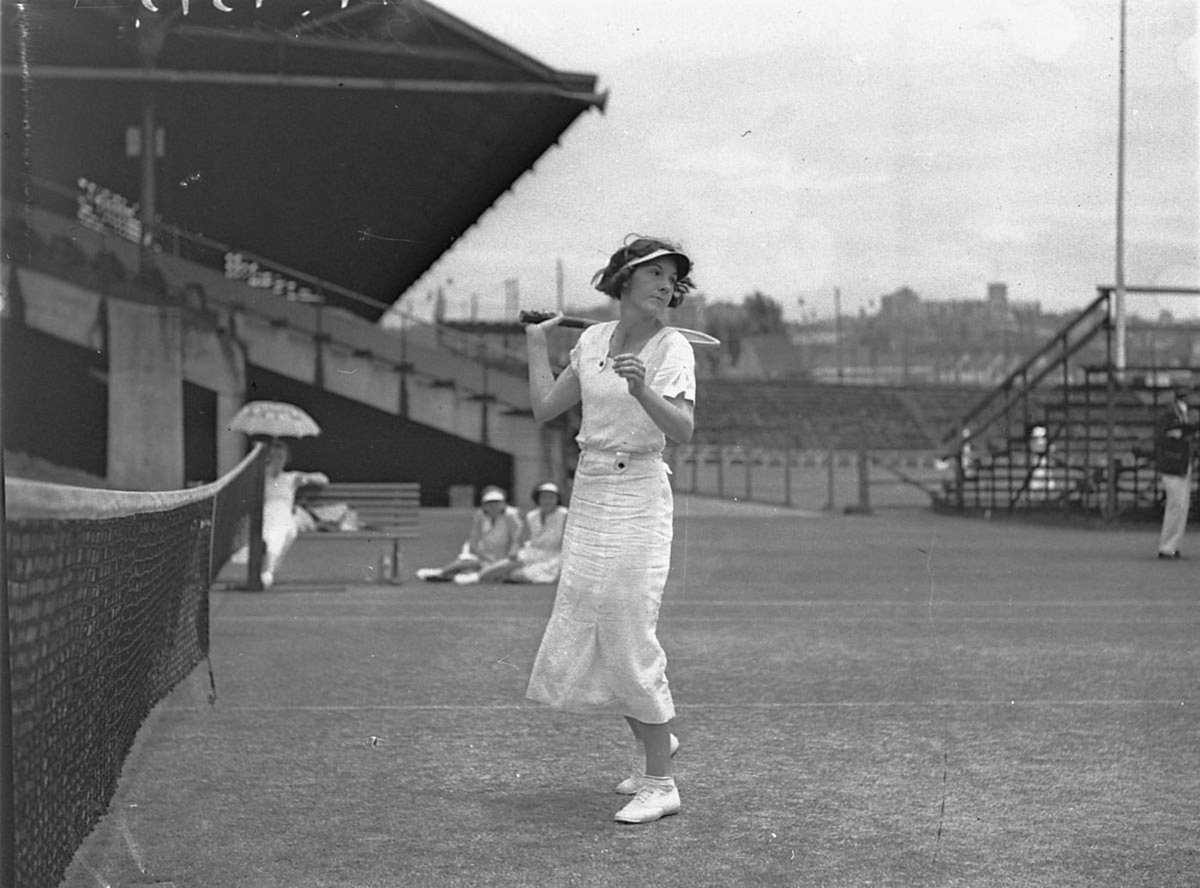 M Burns Lawn Tennis Country Carnival Rushcutters Bay January 1935