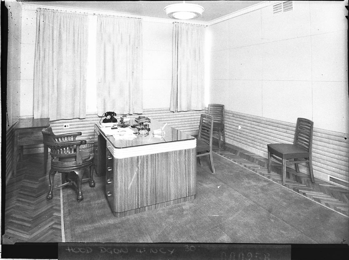 Managers office MLC Building for Building Publishing Co, Sydney city centre (1938)