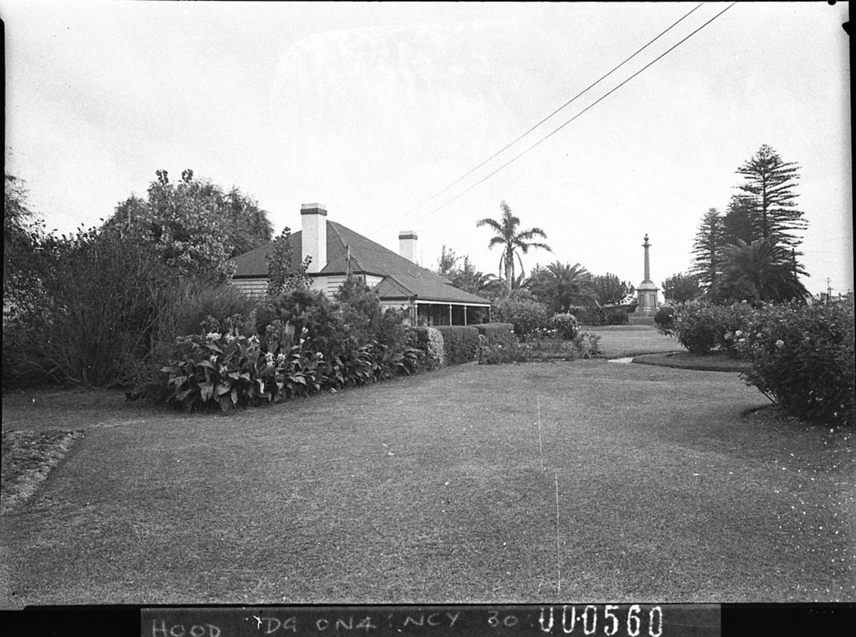 Mascot Park with caretakers house taken for Mascot Council (1938)