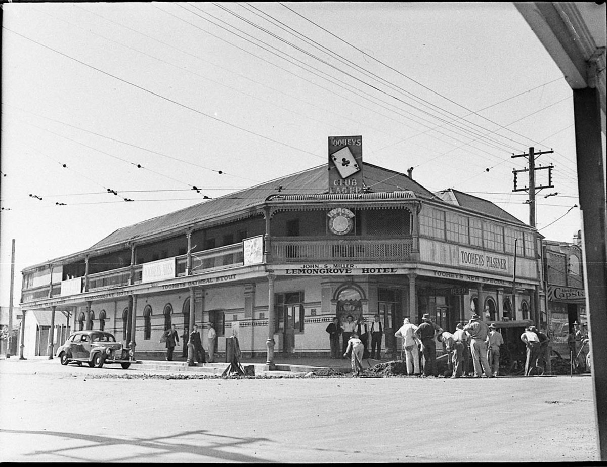 McWilliams Wines advertising signs (1947)