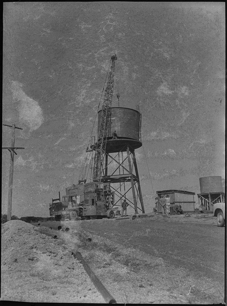 Merewether water tank (1955)