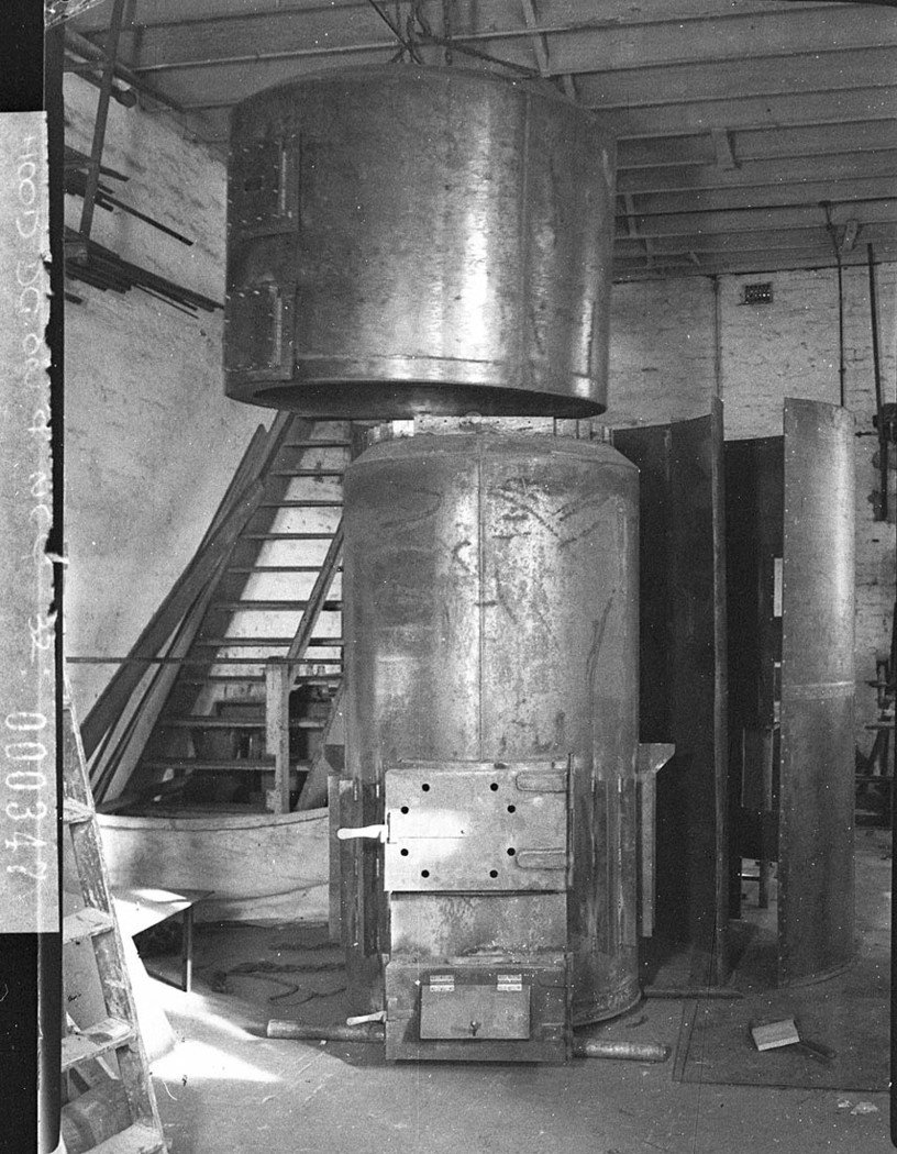 Metal hoppers, Sydney (1945)