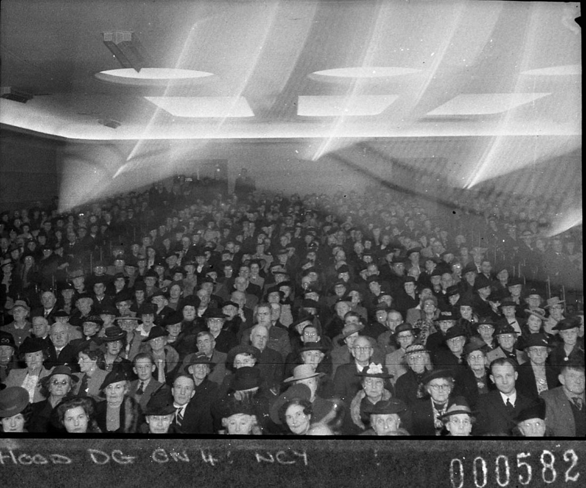Methodist Church rally at the Lyceum Theatre YMCA Centenary, Sydney (1944)
