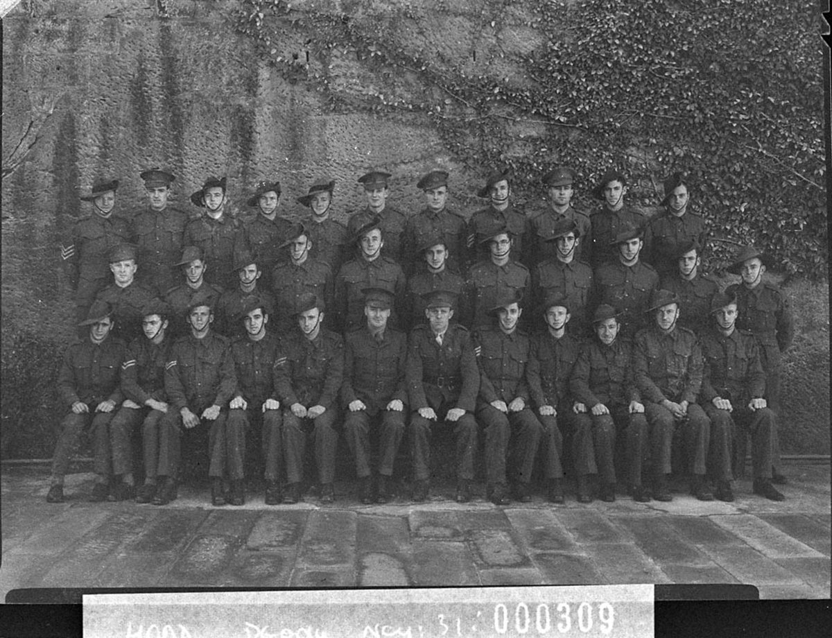 Military School Georges Heights taken for Major Hussey, Mosman (1941)