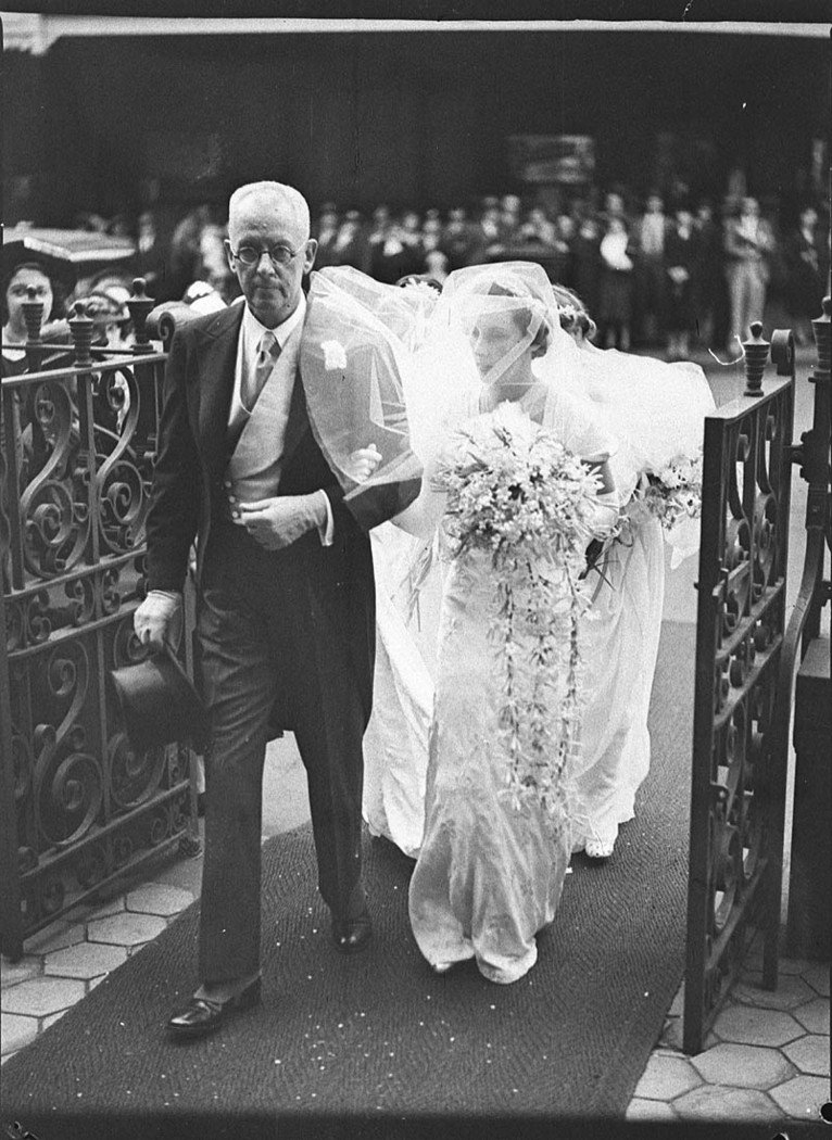 Military wedding St James Church (1938)