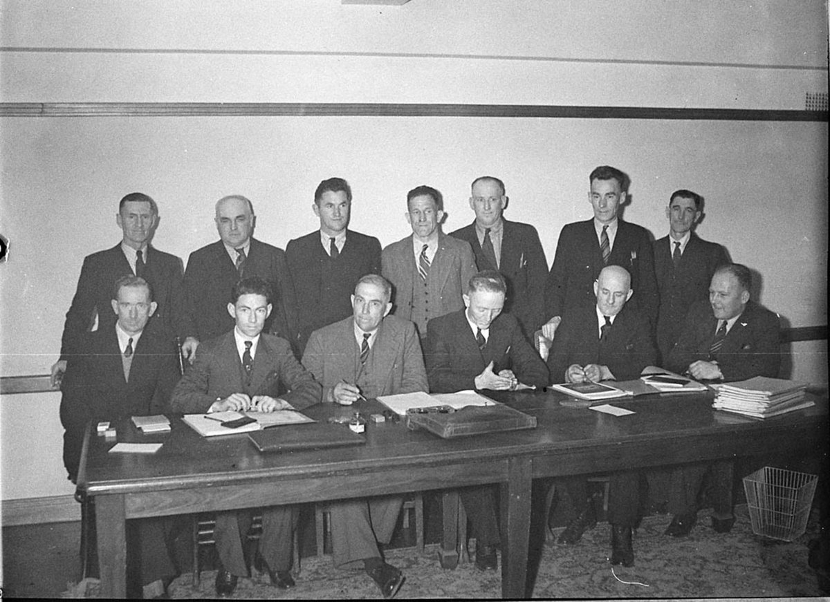 Miners Federation conference Federation House (1945)