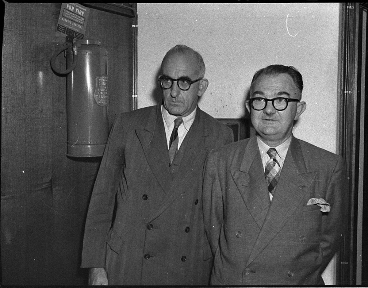 Mr Lingard and another Rotarian (1955)