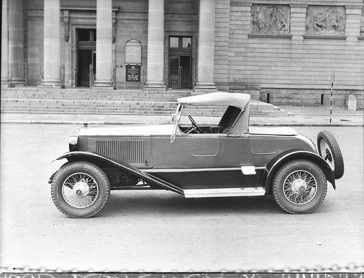 Mr McMasters Stanley 19221924 steam car (c. 1936)