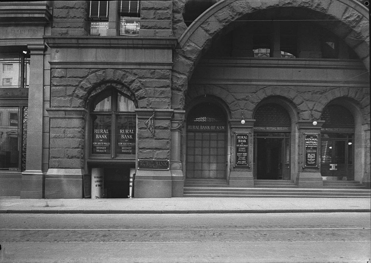 National Mutual and old Rural Bank Building Martin Place (1936)