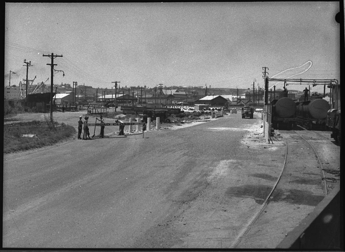 New bridge at Wickham (1955)