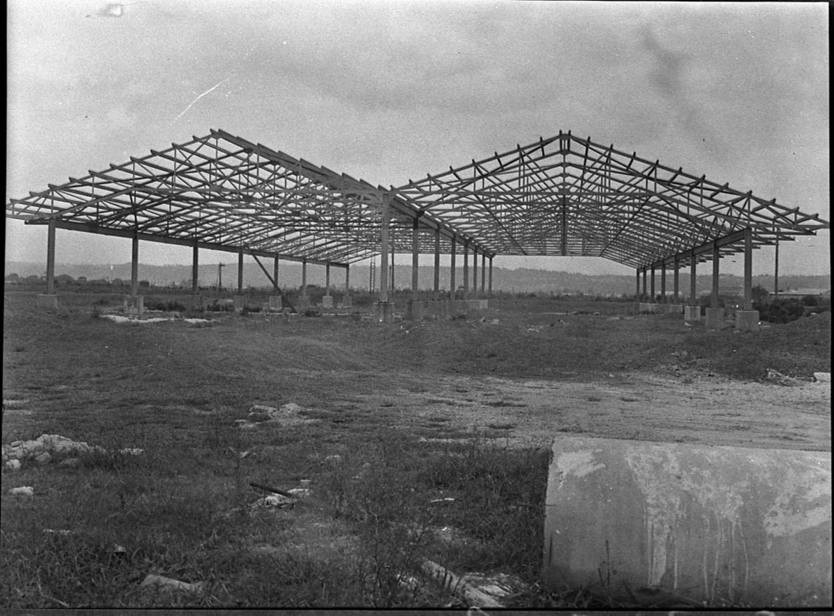 New council depots at Waratah (1957)