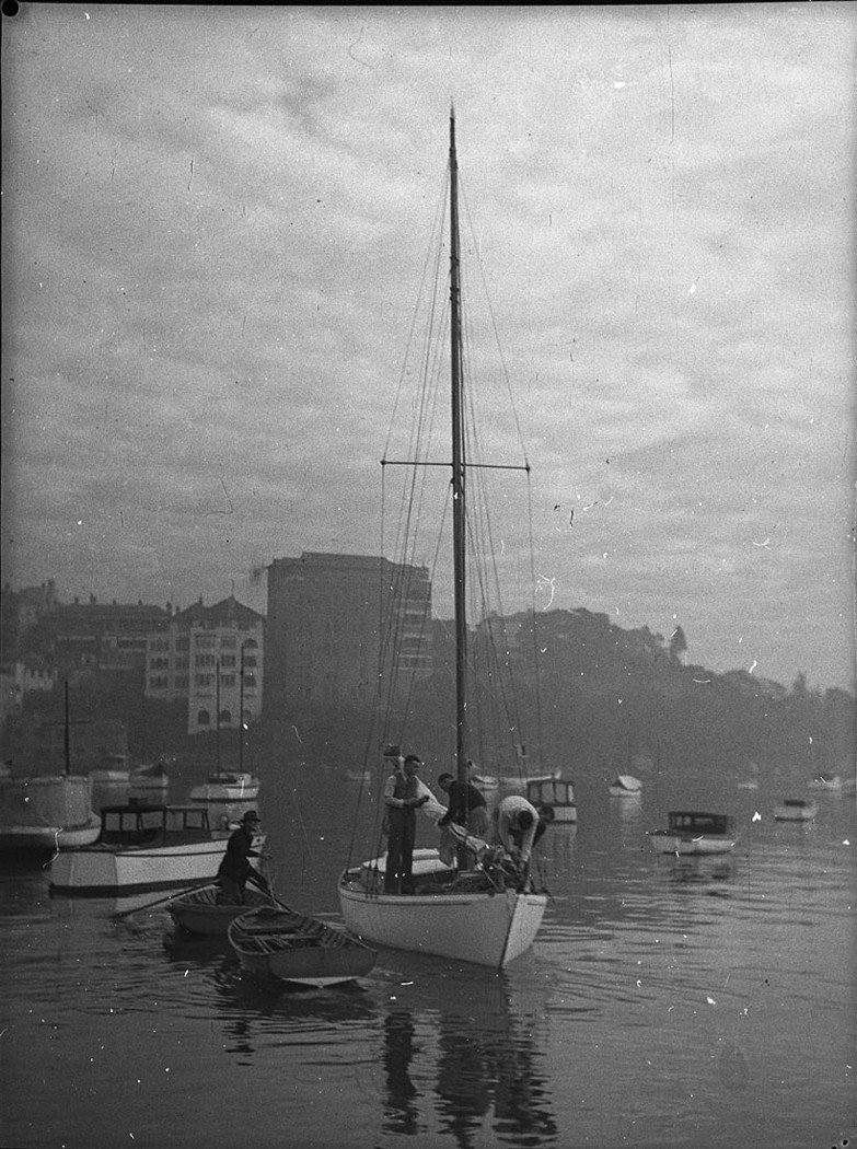 Nossiters yacht returned (c. 1943)