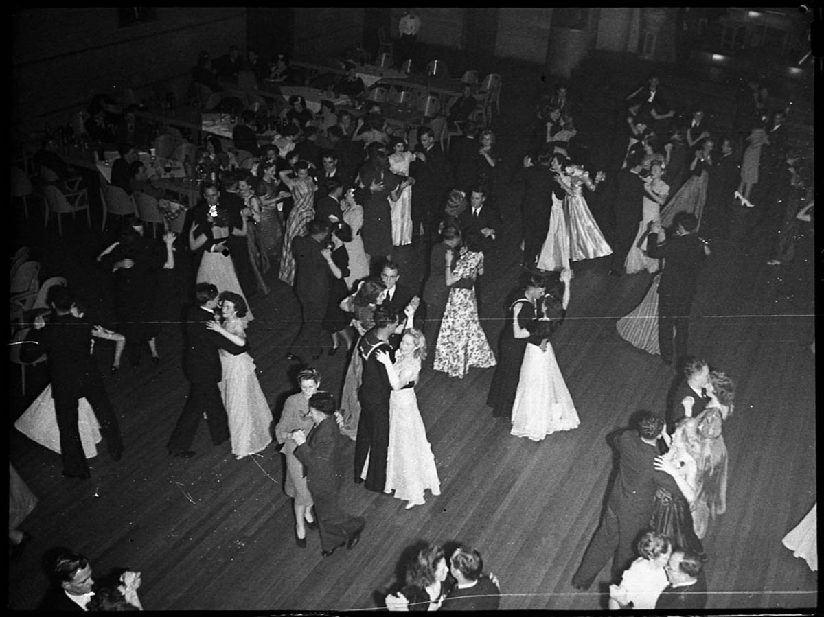 Philips Lamps staff ball Grace Auditorium (1946)