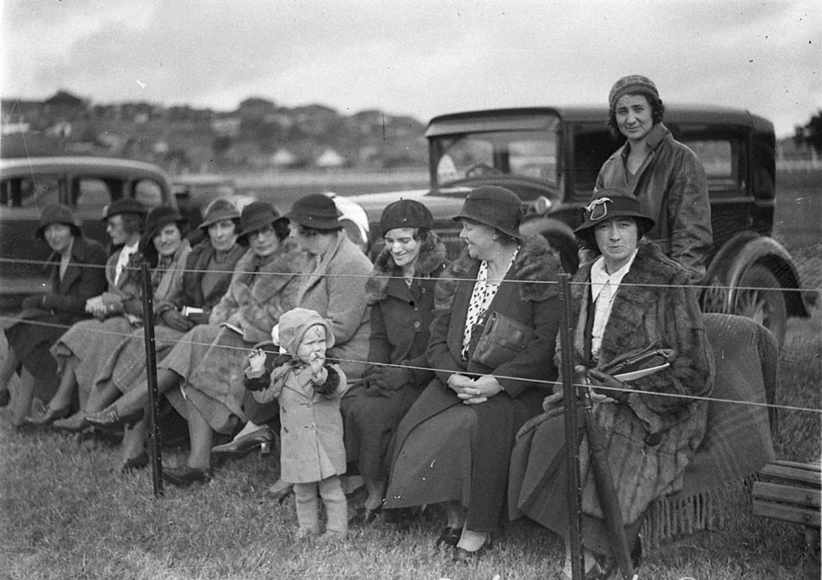 Polo at Kensington Racecourse (1930s)