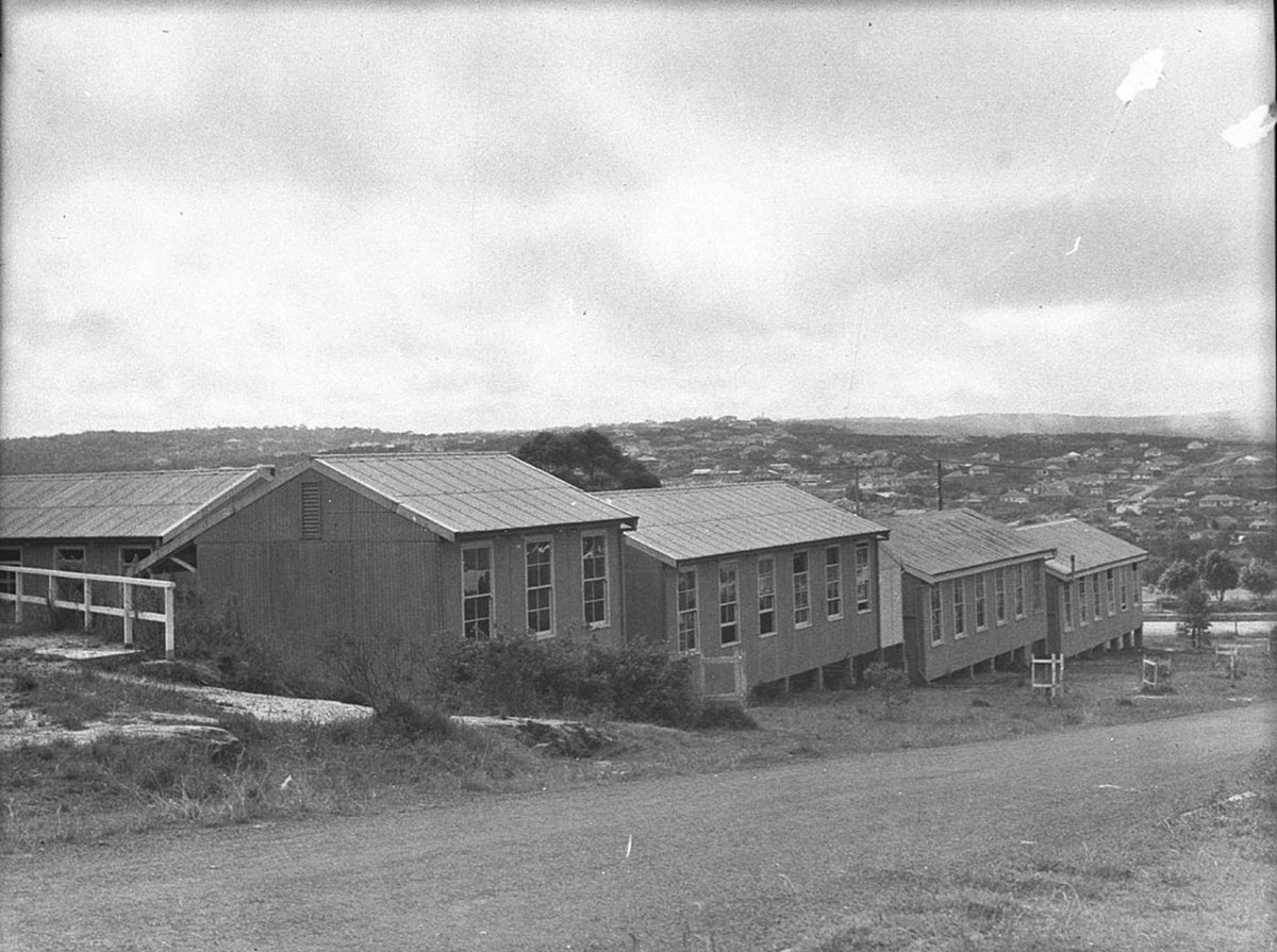 Portable classrooms at Balgowlah School (1949)