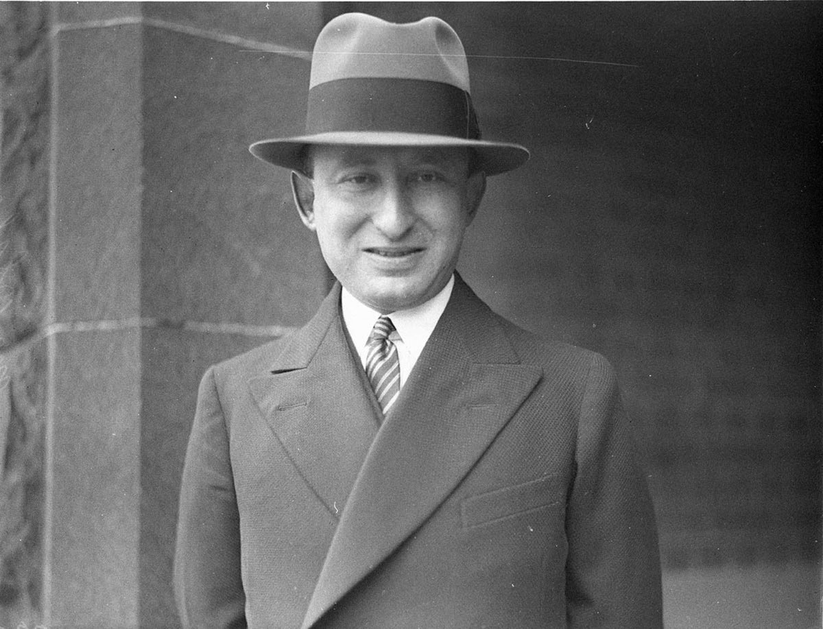 Portrait of Mr Douglas Glass a director of Bebarfalds (c. 1930)