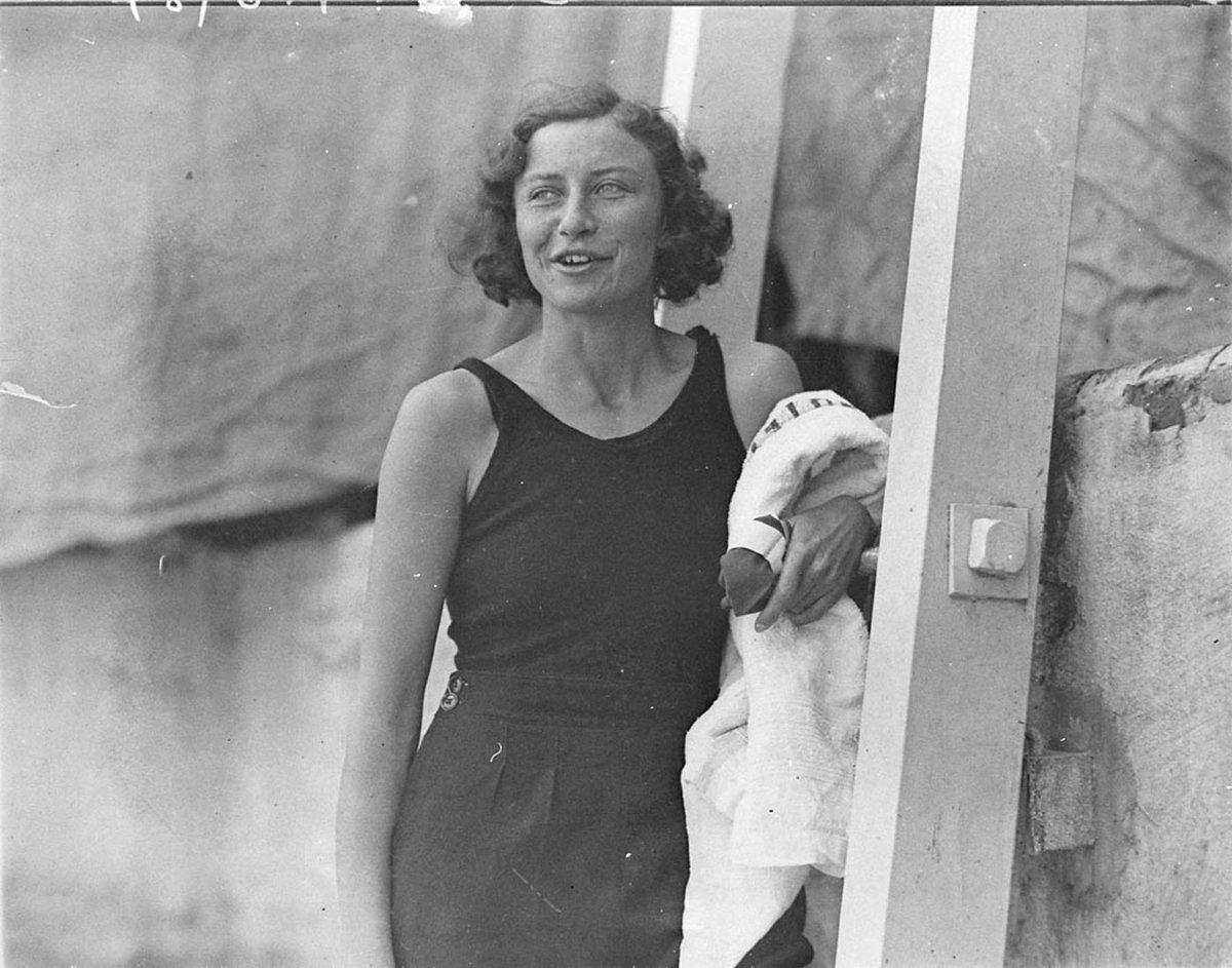 Portrait of swimmer (1930s)