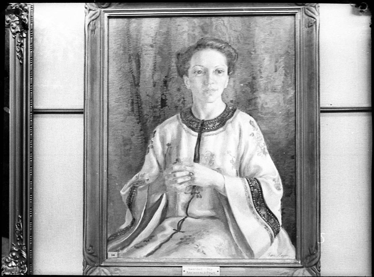 Portrait submitted for Archibald Prize (1939)