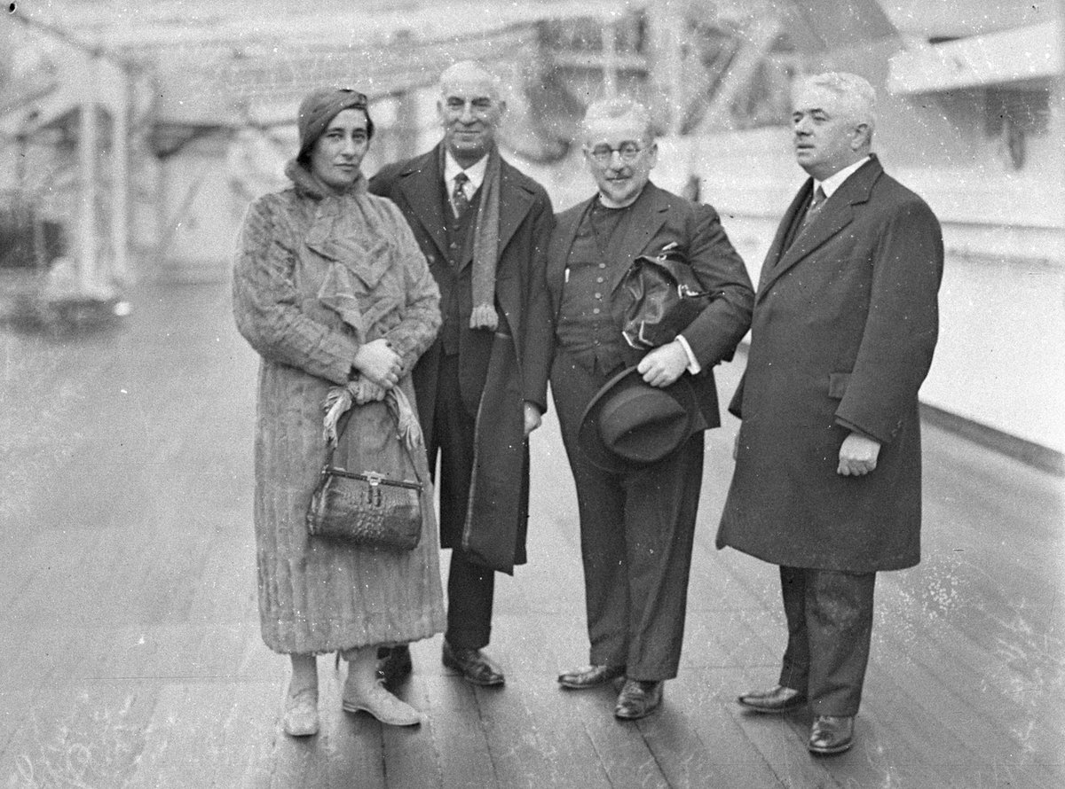 Reception for rabbi (1935)
