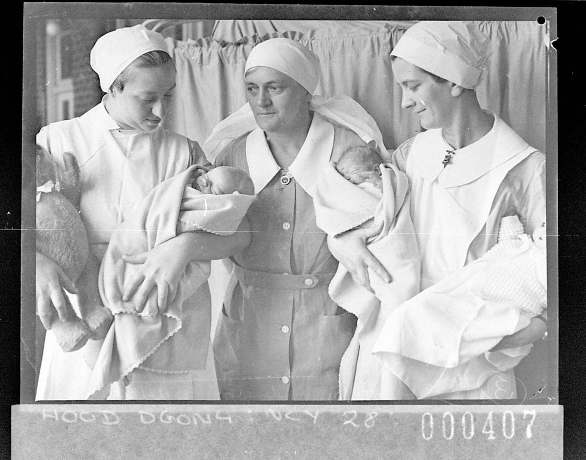 Royal Hospital for Women Paddington Christmas 1936
