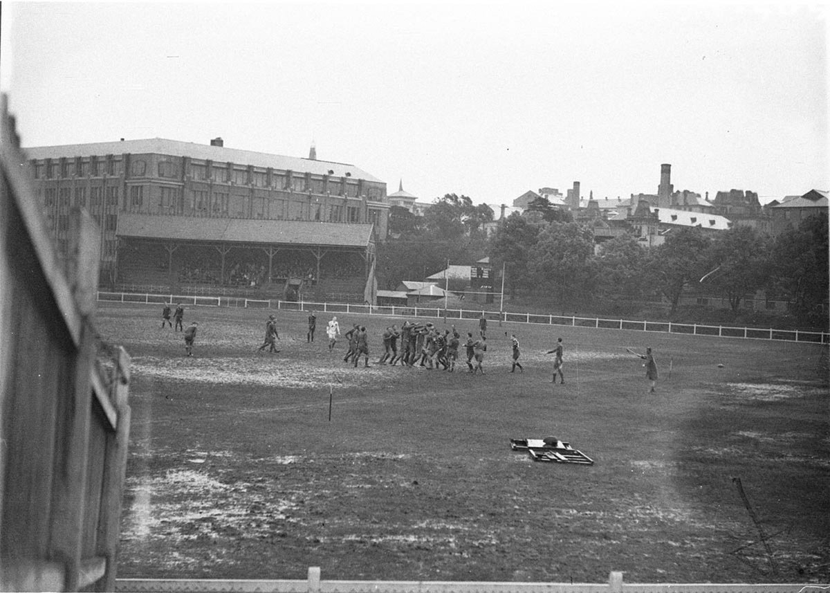 Rugby Union at Sydney University, Camperdown (1934)
