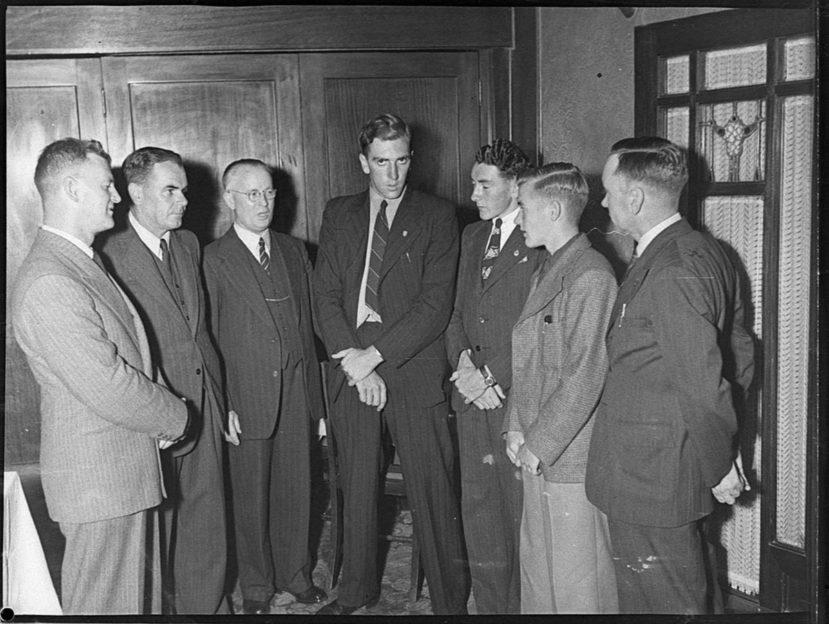 Rural Bank dinner to Young Farmers at Carlton Hotel, Sydney city centre (1947)