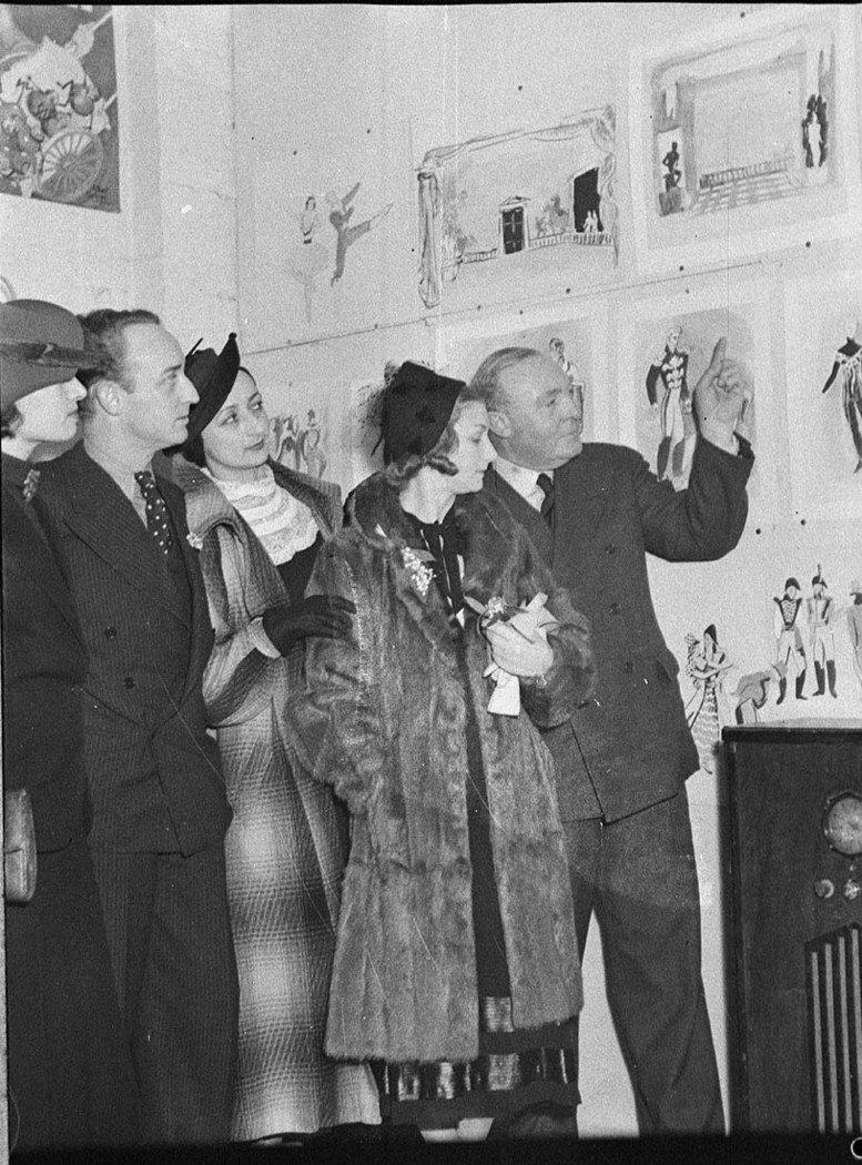 Russian Ballet at Independent Theatre Club taken for JC Williamson Ltd (1937)