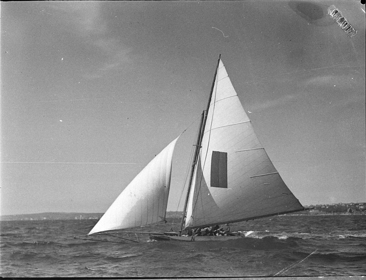 Sailing negs Noel Allan, Sydney Harbour (1941)