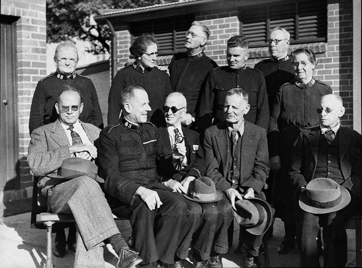 Salvation Army Old Mens Home Christmas party (1940)