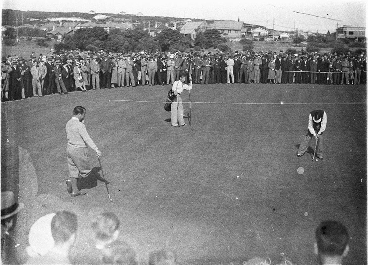 Sarazen and McKay at Rose Bay (1934)