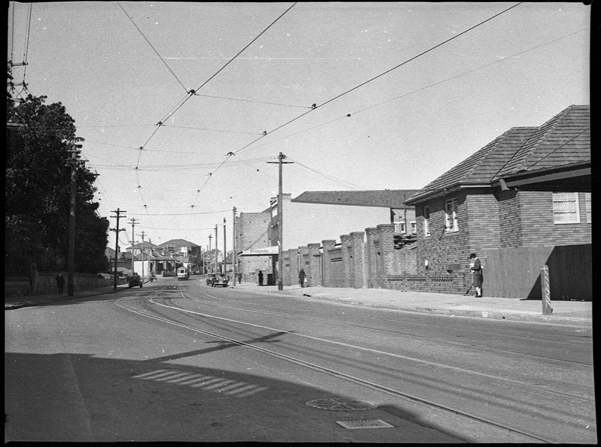 Scene of accident Waverley taken for VJ Brady solicitors (1939)