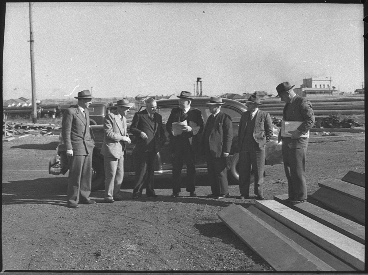 Senator Spooner Minister for National Development at Carrington (1952)