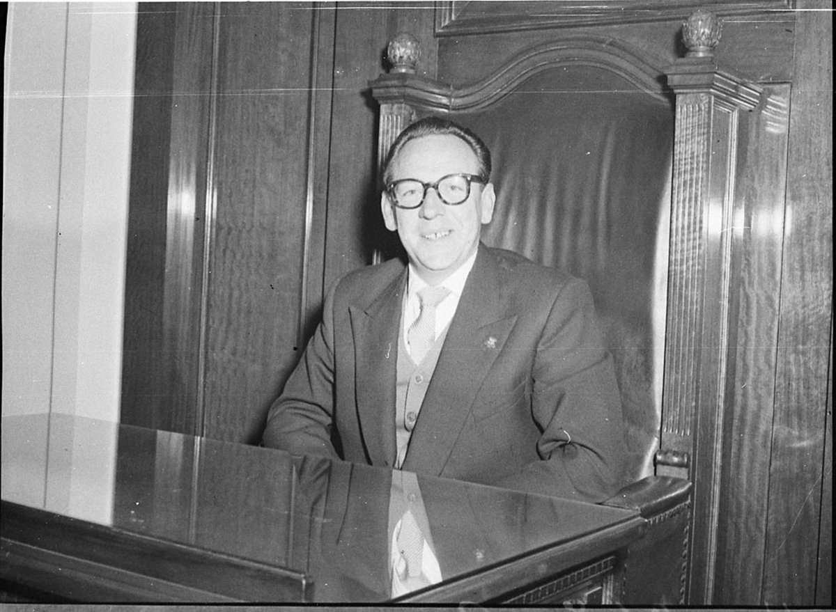 Shortland County Council election Cr Skelton Chairman (1957)