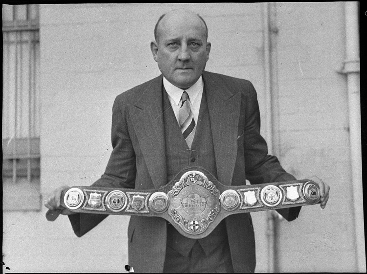 Sid Godfrey copies of photographs for the Sporting Globe (1939)
