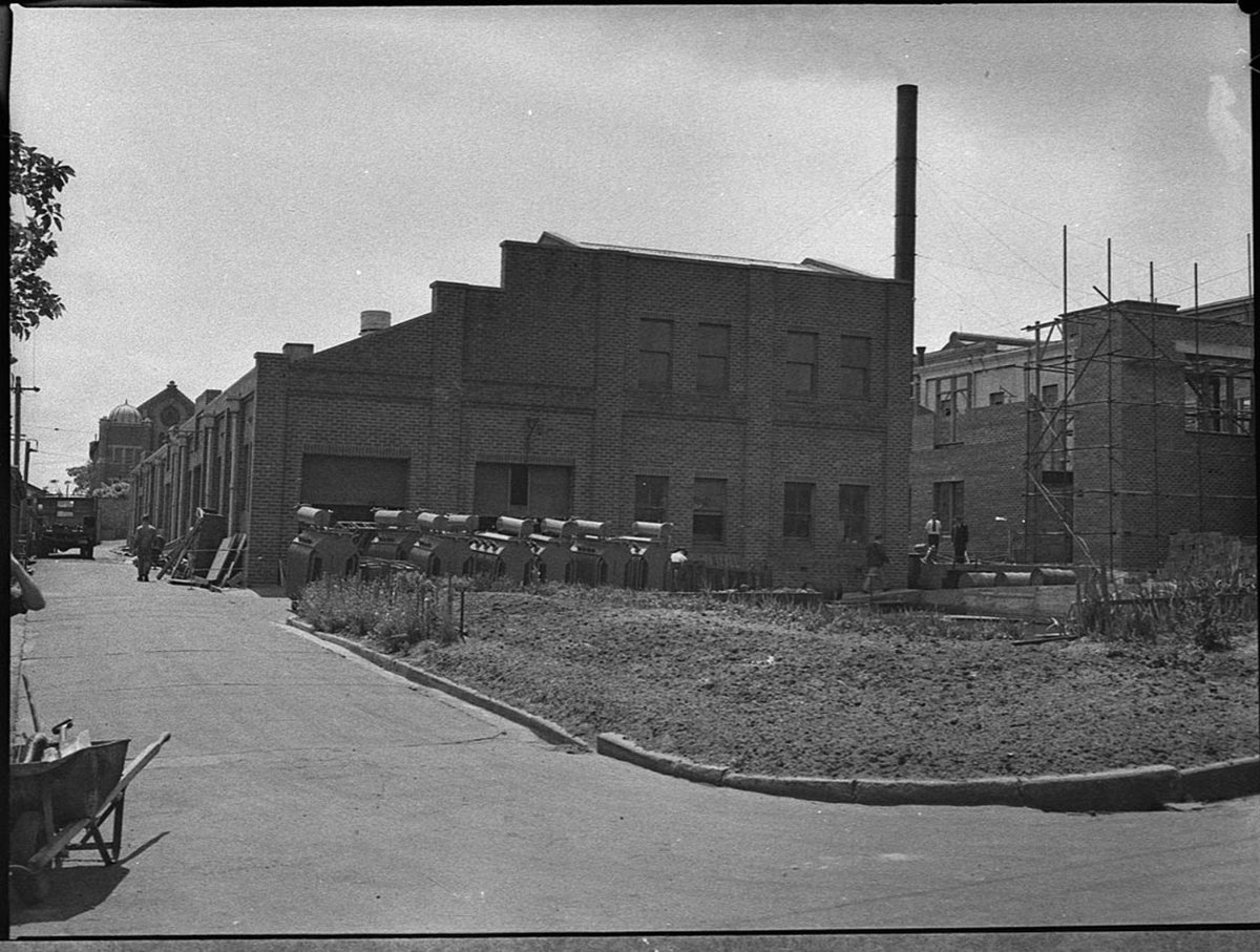 Sidney Street now Tyrrell Street Power House (1953)