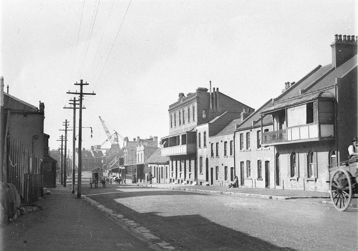 Some old houses of the Rocks area (1930–32)